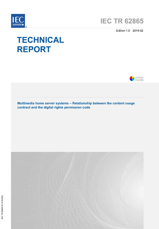 Cover IEC TR 62865:2014